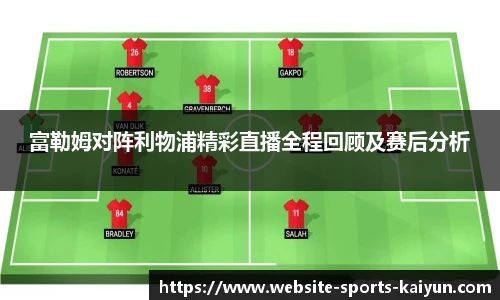 富勒姆对阵利物浦精彩直播全程回顾及赛后分析